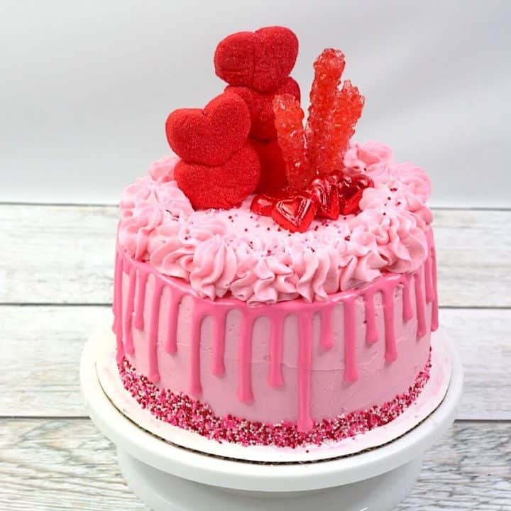 How to make a Valentine's Day ruffle heart cake - Love Cake Create-mncb.edu.vn