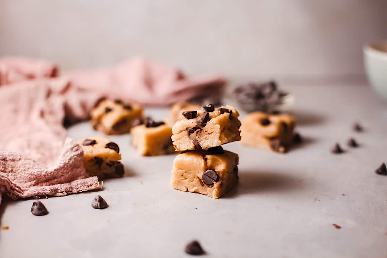 The Easiest Cookie Dough Fudge Recipe Well, If She Can Do It...