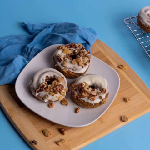 Carrot Cake Donuts.